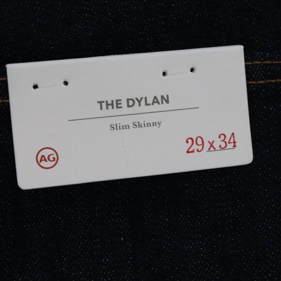 NWT AG Adriano Goldschmied Jeans Men 29 L34 The Dylan Slim Skinny Selvedge Denim - Picture 8 of 15